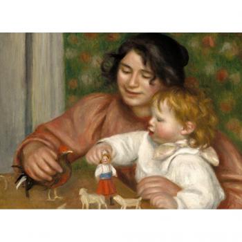 Renoir Bildpuzzle 300 Stück – Gabrielle & der Künstlersohn, Jean (1895–1896)