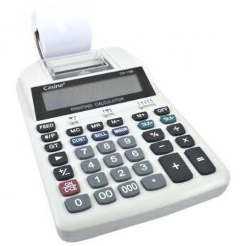 Calcolatrice Elettronica Stampante A Nastro 12 Cifre