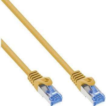 NetzWerkPlus® 10 m Cat6a S/FTP Patchkabel – TPE (LSZH), CCA, Gelb
