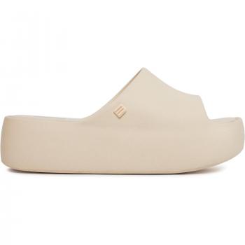 Melissa Bequeme Pantoletten Beige