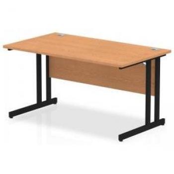 Impulse 1400x800mm Straight Desk with Cantilever Legs
