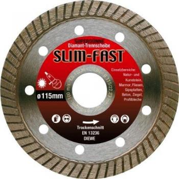 Diewe Premium Slim Fast Trennscheibe Ø 115 mm
