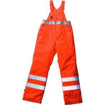 Warnorange Latzhose Mascarade Lech 00592‑650 – Größe XL