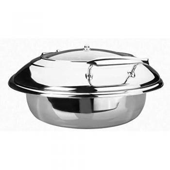 Chafing Dish Luxe Ronde En Acier Inoxydable