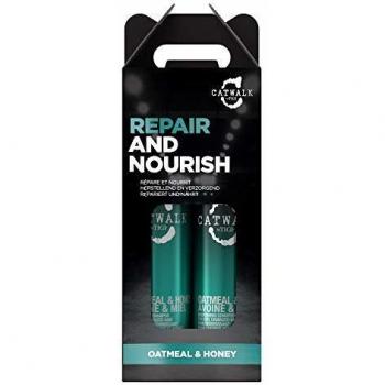Tigi Catwalk Oatmeal & Honey Shampoo und Conditioner für beschädigtes Haar