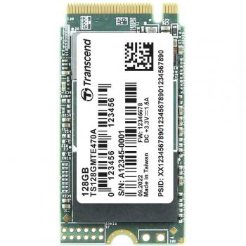 SSD 128 GB M.2 PCIe NVMe Transcend MTE470A