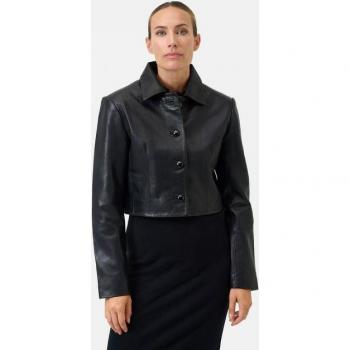 RICANO Bolerojacke Yolanda modische Lederjacke im Bolero-Design