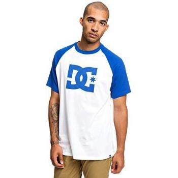 DC T-Shirt Raglan Star Nautical Blu-Snow Bianco XXXL