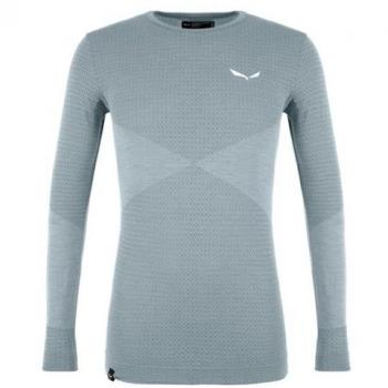 Salewa Zebru Responsive Langarmshirt grau