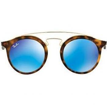 Ray-Ban Unisex Sunglasses Mod. 4256 in Matte Havana, Size 46