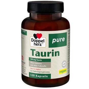 Doppelherz Pure Taurin 500 mg für Energie 120 Kapseln