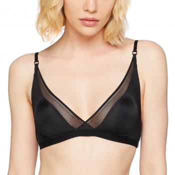 Sloggi Symmetry N Bügelloser BH für Damen, Schwarz, 75A