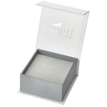 Anillo Lotus Silver con Motivo Geométrico