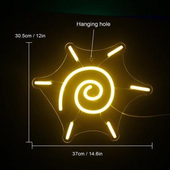 Luz de Neón para Pared con Interruptor