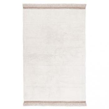 Tapis de Maison Lorena Canals : Lavable, Laine Blanche 80×140 cm