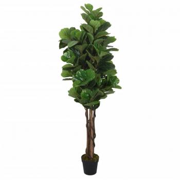 Artificial Fiddle Leaf Fig Plant 232 Leaves 180 cm Green