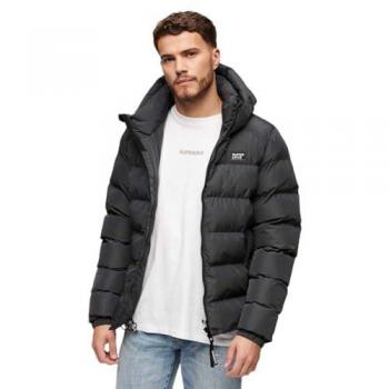 Chaqueta Superdry Sports Puff gris oscuro XL