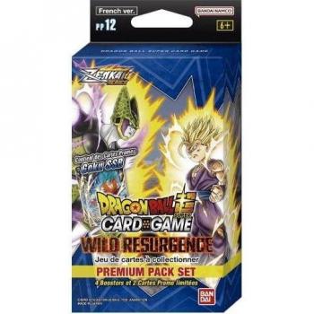 Cartes à jouer Dragon Ball Super : Pack Premium 12 Wild Resurgence