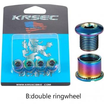 Vis de pédalier de vélo 6/8mm, jeu de 4 pièces