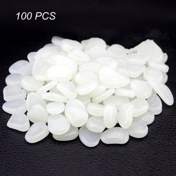 Pierres luminescentes pour jardin, 100 pièces