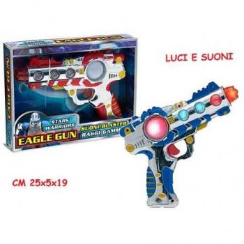 Pistola Laser Teorema con Suoni Multispatiali 2 Colori