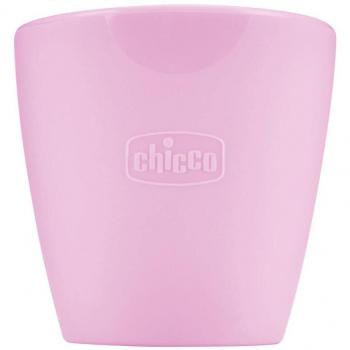 Chicco biberon silicone rosa 6 mesi+