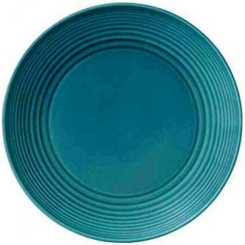 Royal Doulton Maze Series: 22cm Blue Stoneware Side Plate