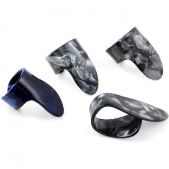 4Pcs Celluloid Guitar Plectrums Set