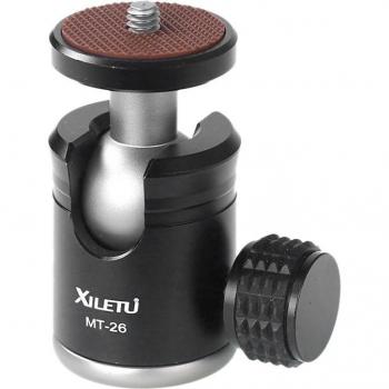 Rótula Trípode MT26 Xiletu 360° con Tornillo W 1/4