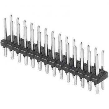 W & P 14‑Pin per Row Dual Row Strip – SKU 944‑13‑028‑00