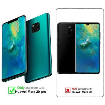 Smart Mirror Cover Cadorabo – Huawei Mate 20 Pro (Nero)
