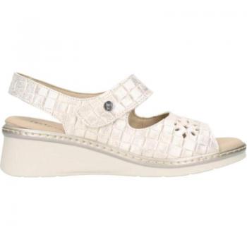 Sandália Feminina PITILLOS 5680 Velcro Dourada