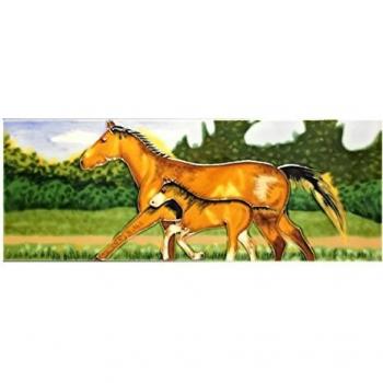 Custom Painted Ceramic Tile