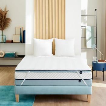 Matérialité Nuit – Surmatelas et Oreiller 110×190