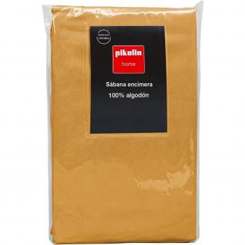 Pikolin 100 % Baumwolle Bettlaken (Orange) – 270 × 270 cm