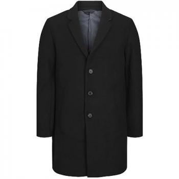 Manteau Jack & Jones en laine noire JJEMORRISON