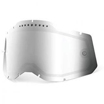 Accuri Gen. 2 Ersatzglas für Fahrradbrillen – 100 %, Racecraft & Strata Gen. 2 Silber (Einheitsmaß)