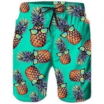 Shorts Uomo Ananas Tie‑Dye Loveternal Beach