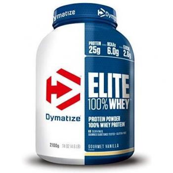 Premium Whey Protein von Dymatize – 2100 g Zuckerarm – Gourmet Vanille