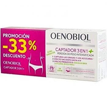 Oenobiol Captador 3 en 1 Plus Duplo 2x60 cápsulas
