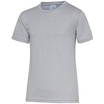 T‑Shirt Awdis JC01J Gris – Enfant 12-13 ans