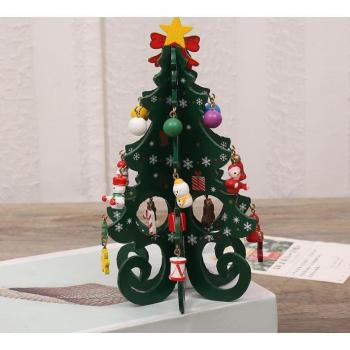 Handcrafted Wooden Christmas Tree DIY Kit