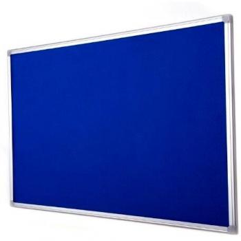 Earth Maya Felt Wall Board, 180x120 cm, Blue Aluminium Edge – Code FA2743790