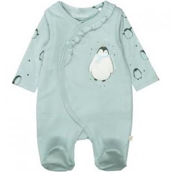 Staccato aqua sky pagliaccetto con camicia