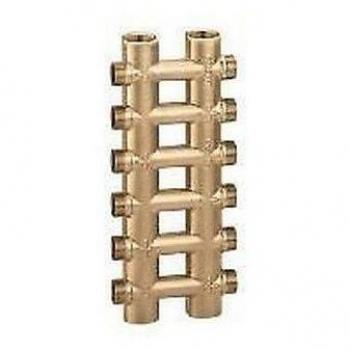 Collecteur Monobloc 3/4 Fonte – Sortie 10 / +10, Modèle Caleffi 356510