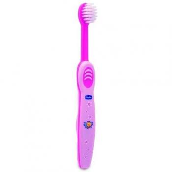 Chicco Kind Zahnpflege: Spazzolino Denti Rosa (02311.00)