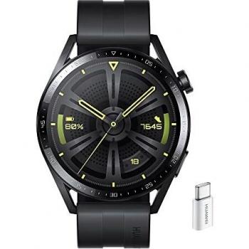Huawei Watch GT 3 46 mm Smartwatch – Adattatore AP52 Incluso