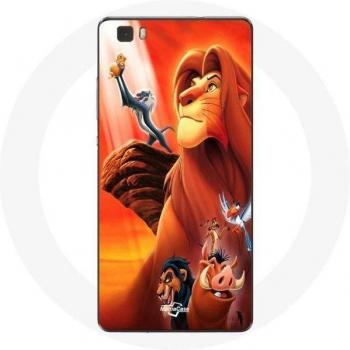 Simba and Mufasa Lion King Phone Case for Huawei P8 Lite