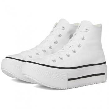 Chaussures à plateforme Chuck Taylor All Star Lift Double Stack Blanc 39