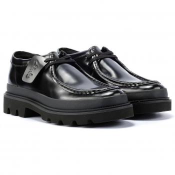 Clarks Badell Seam Herren Mokassins Schwarz Leder EU 46